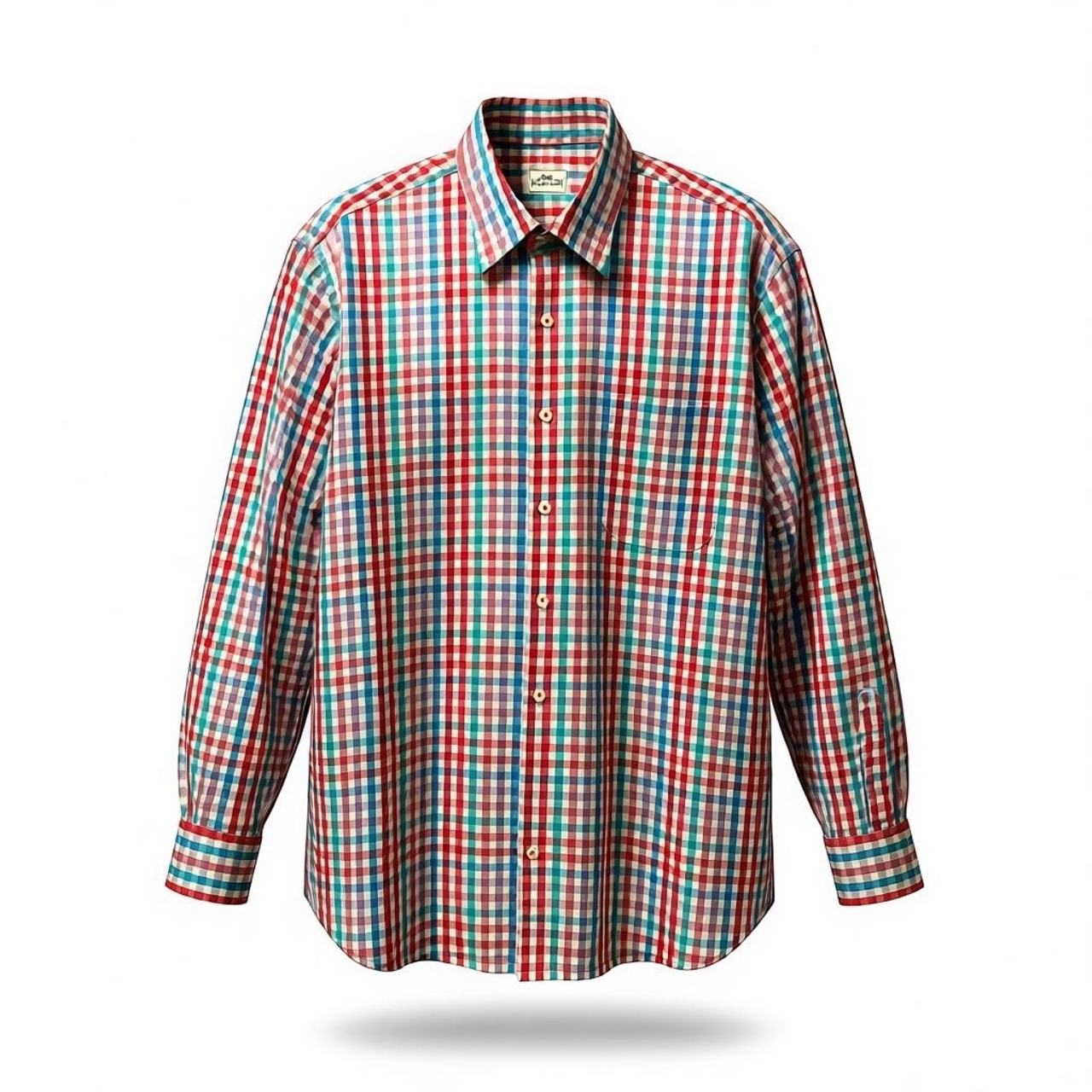 Hermès Plaid Cotton Button-Down Shirt