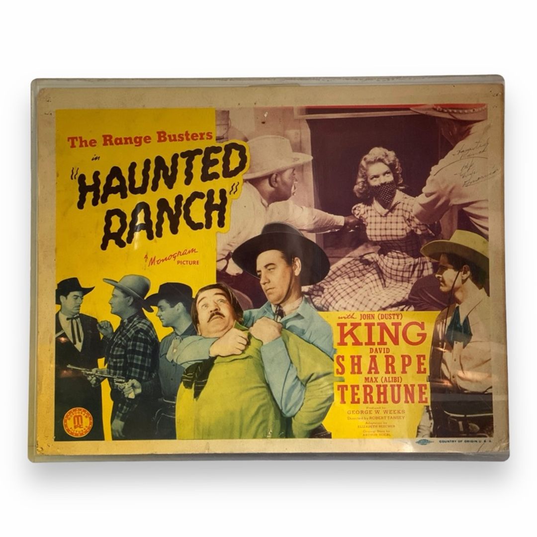 Haunted Ranch (1943) Vintage Movie Poster