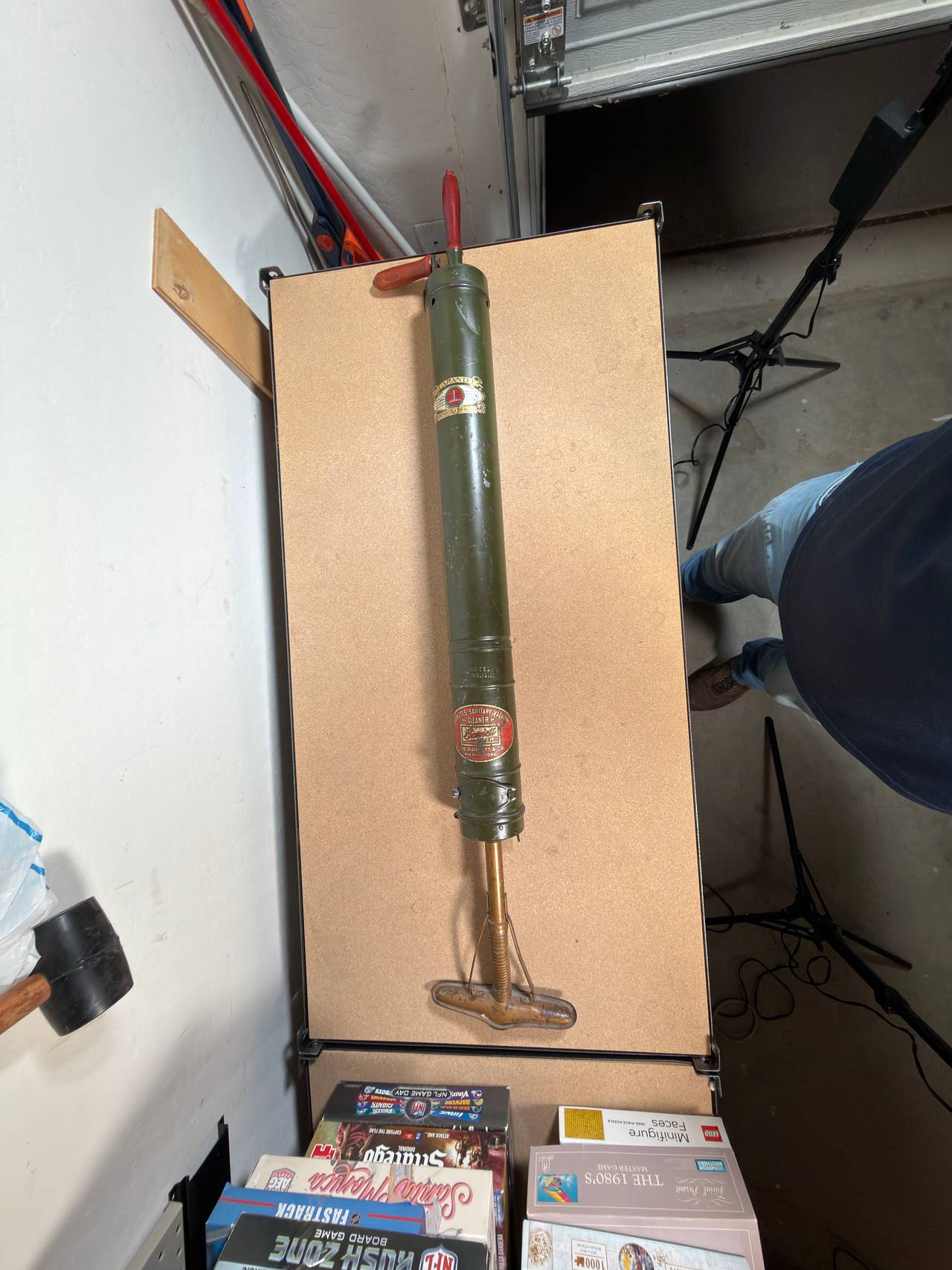 Antique Hand Pump Barrett Vacuum Cleaner