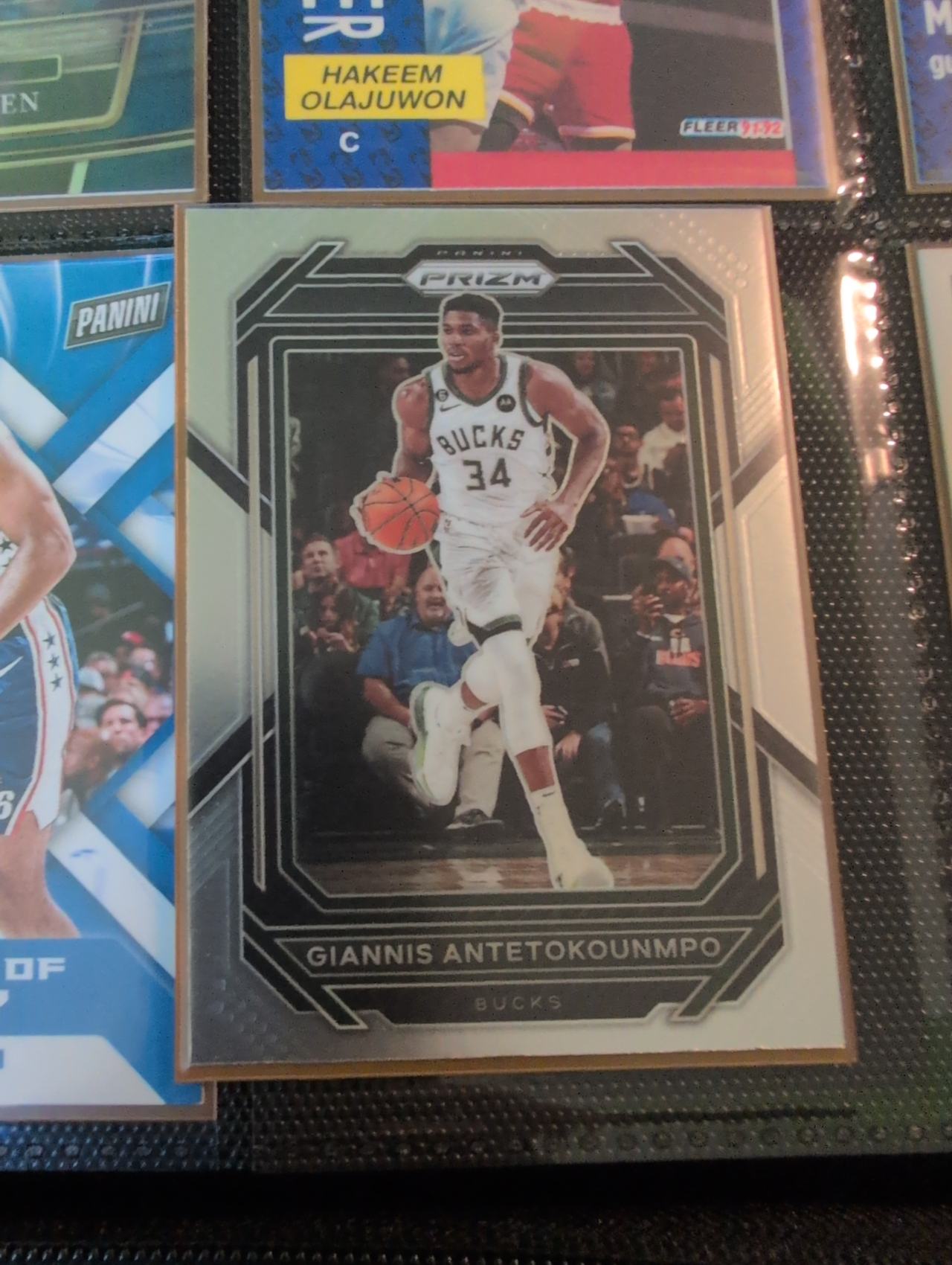 2023-24 Panini Prizm Giannis Antetokounmpo #160 Silver Prizm