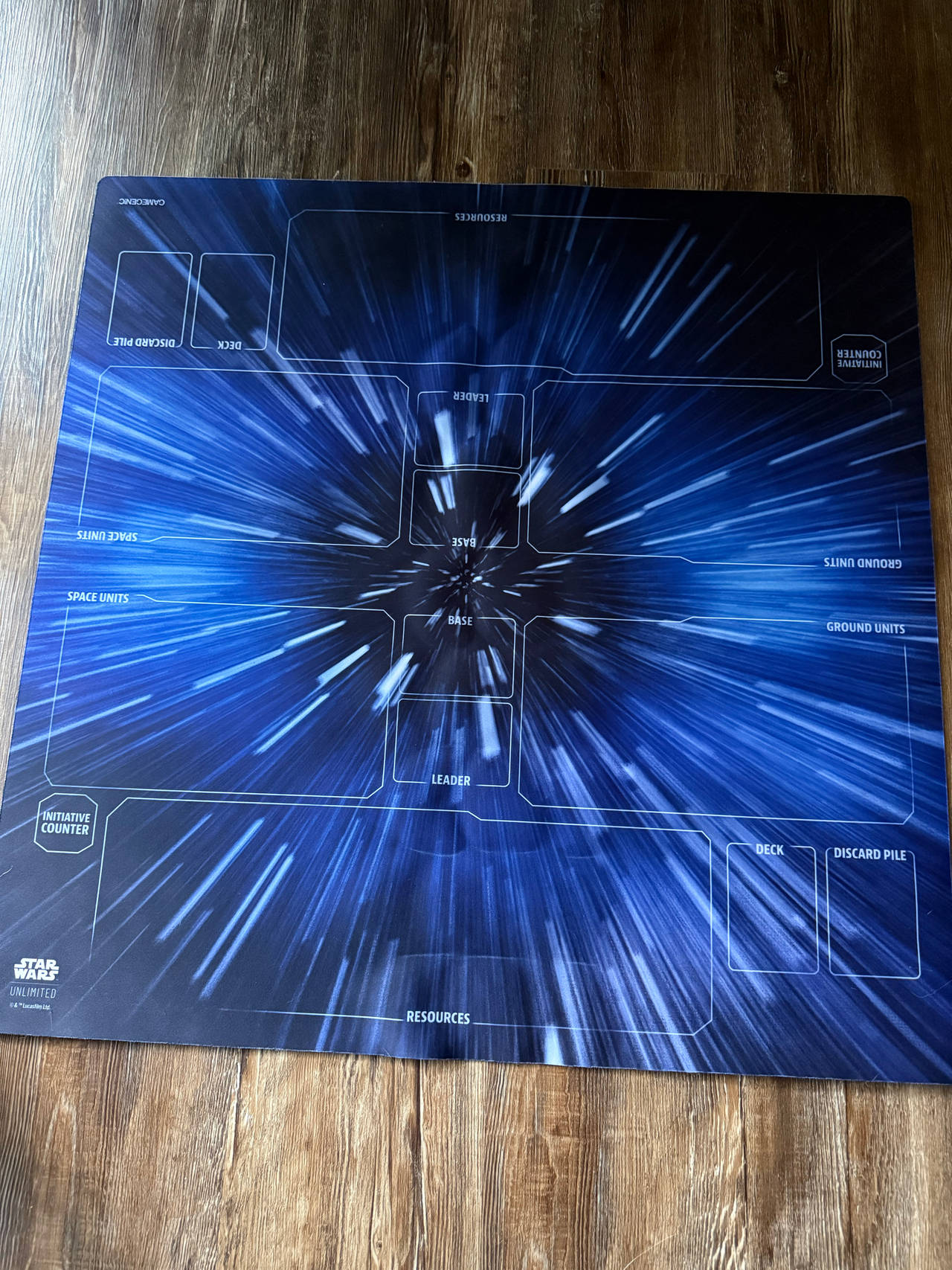 Gamegenic Star Wars: Unlimited 2-Player Playmat Hyperspace
