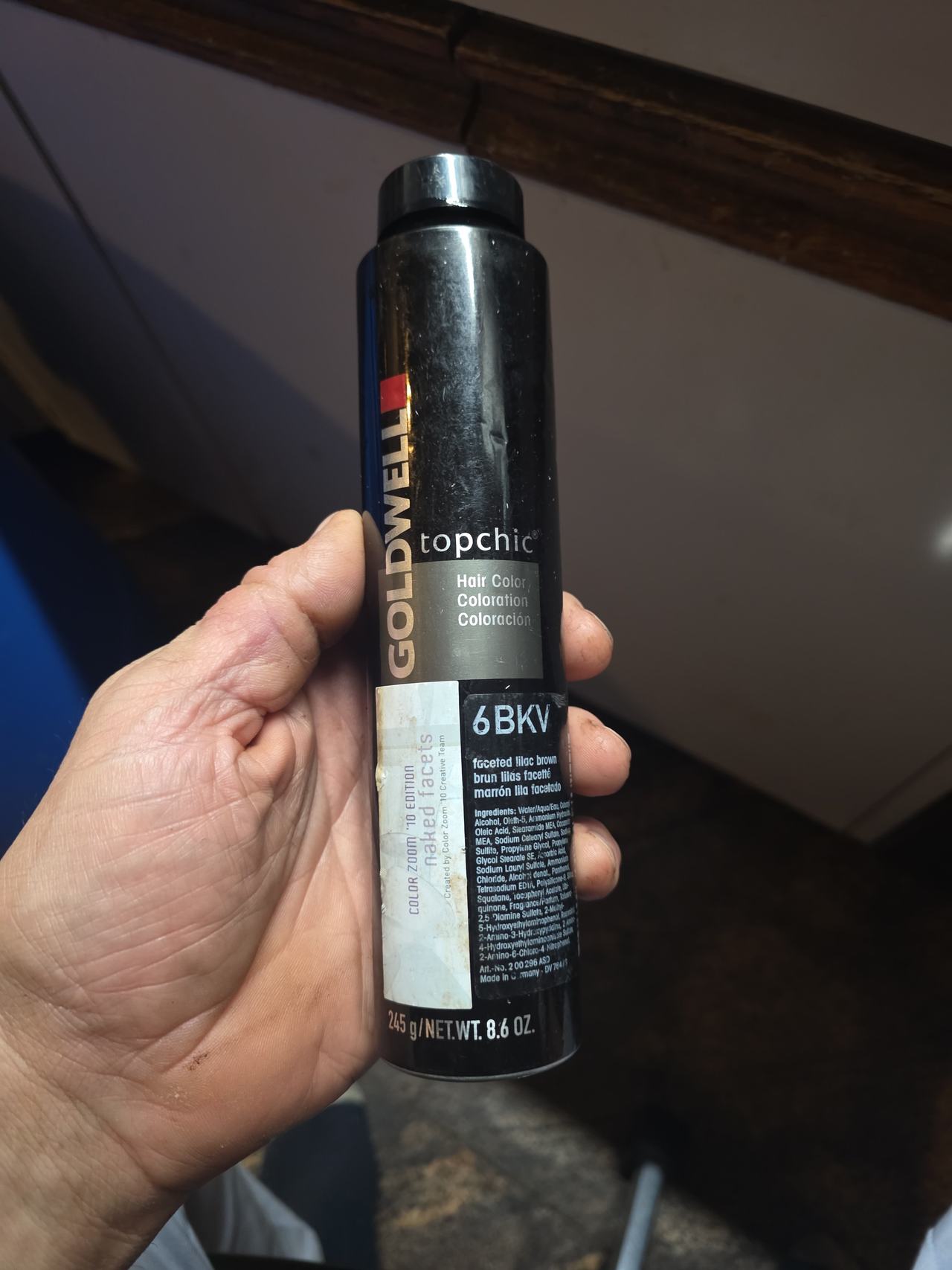 Goldwell Topchic Hair Color 6BKV Faceted Lilac Brown