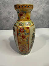 Vintage 6" Japanese Satsuma Style Vase - Image 1