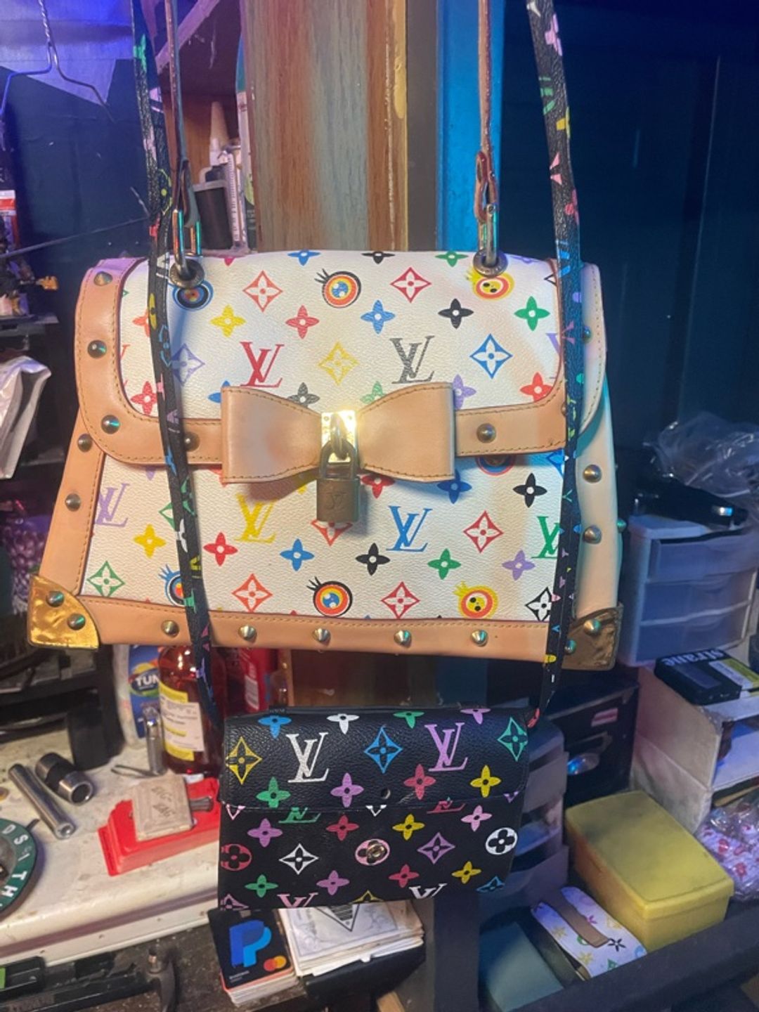 Louis Vuitton Eye Need You Multicolor Monogram Bag