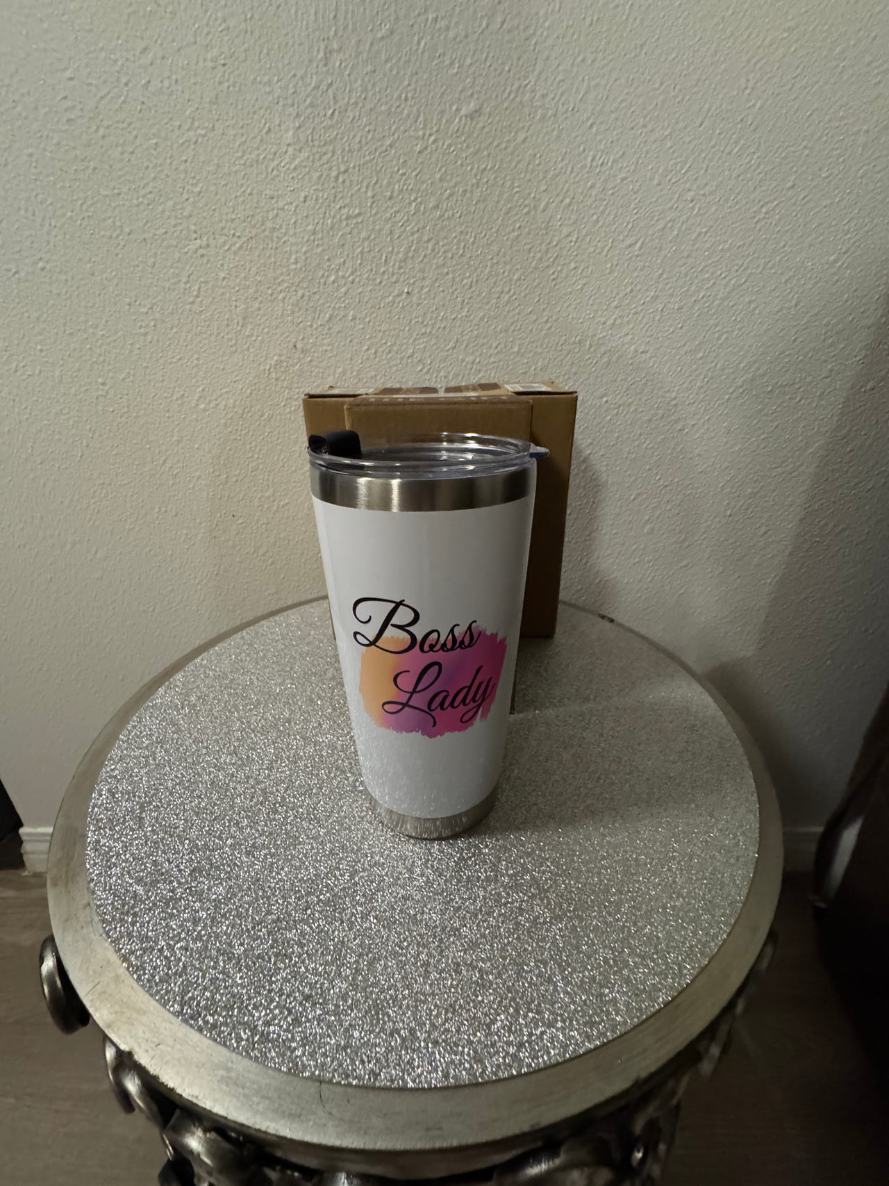 Boss Lady 20oz Stainless Steel Tumbler