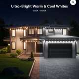 Nanoleaf 16.6ft Permanent Outdoor Lights Expansion Pack New RGBICW Matter - Image 8