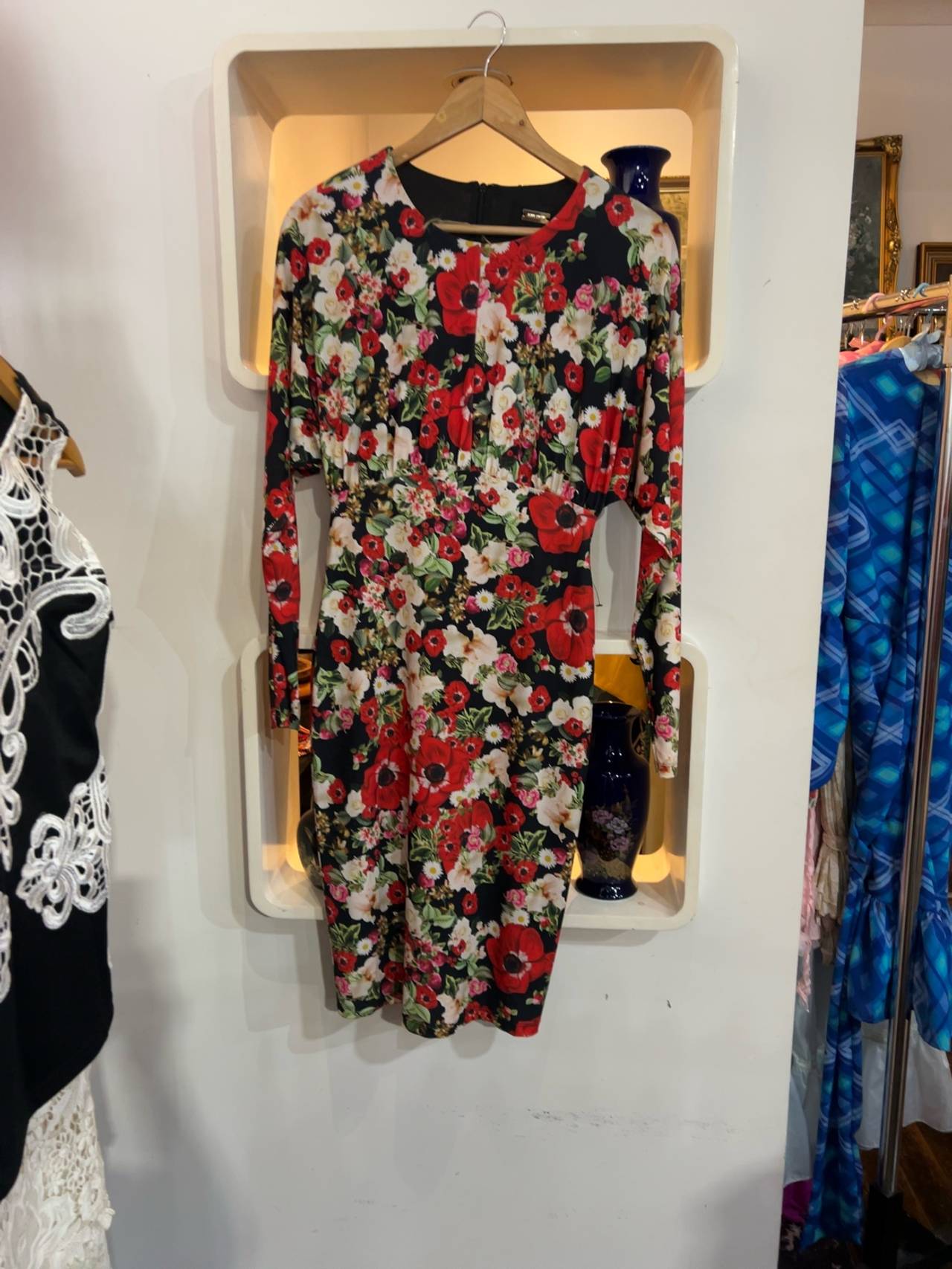 Alexia Admor Dolman Sleeve Floral Sheath Dress