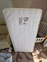 Mocka Aspen Cot - White/Natural - Image 2