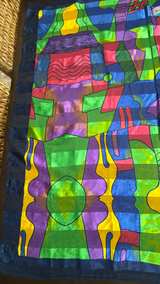 Vintage Pablo Picasso Cubist Silk Scarf - Image 4