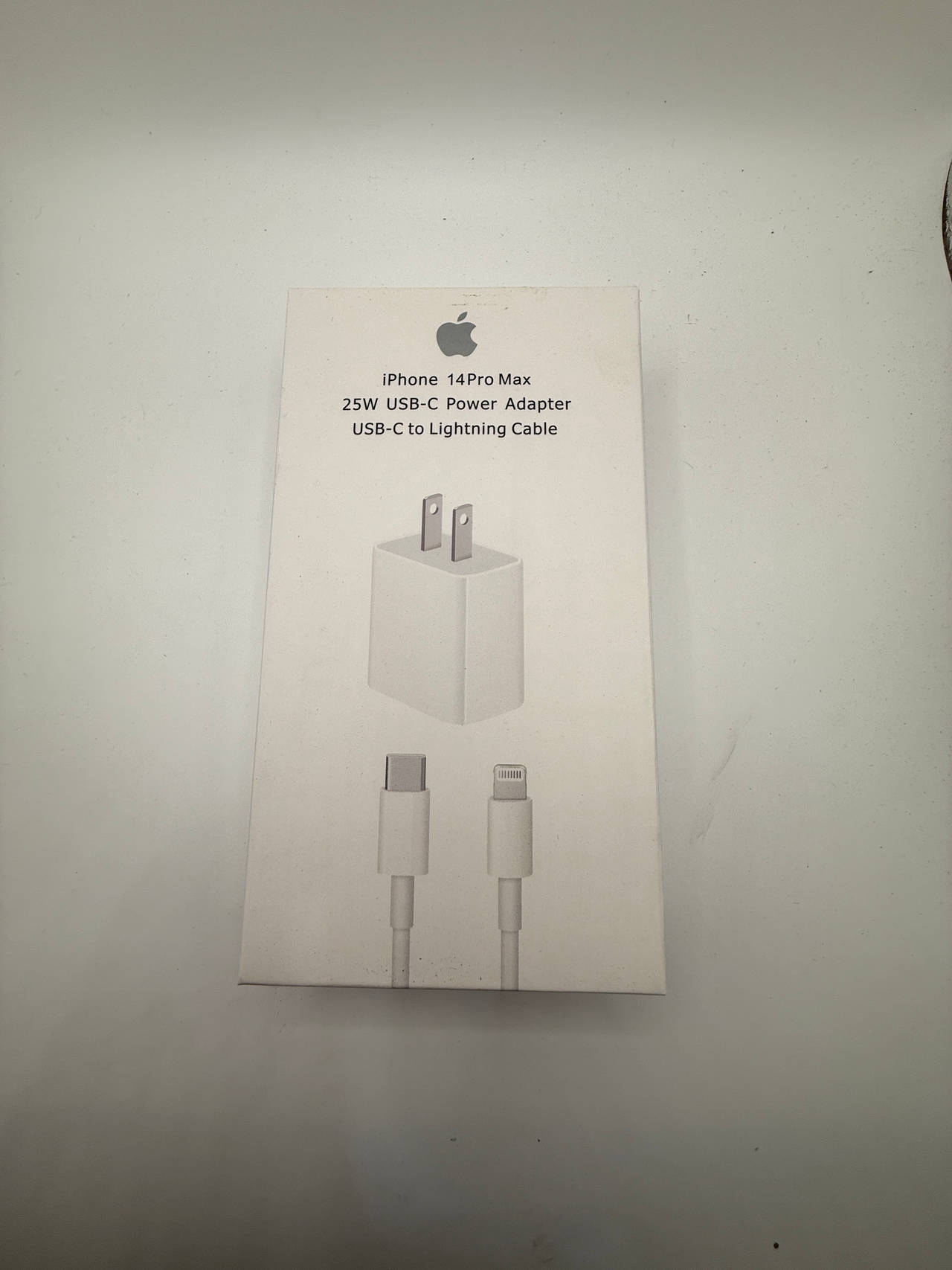 Apple 25W USB-C Power Adapter with USB-C to Lightning Cable