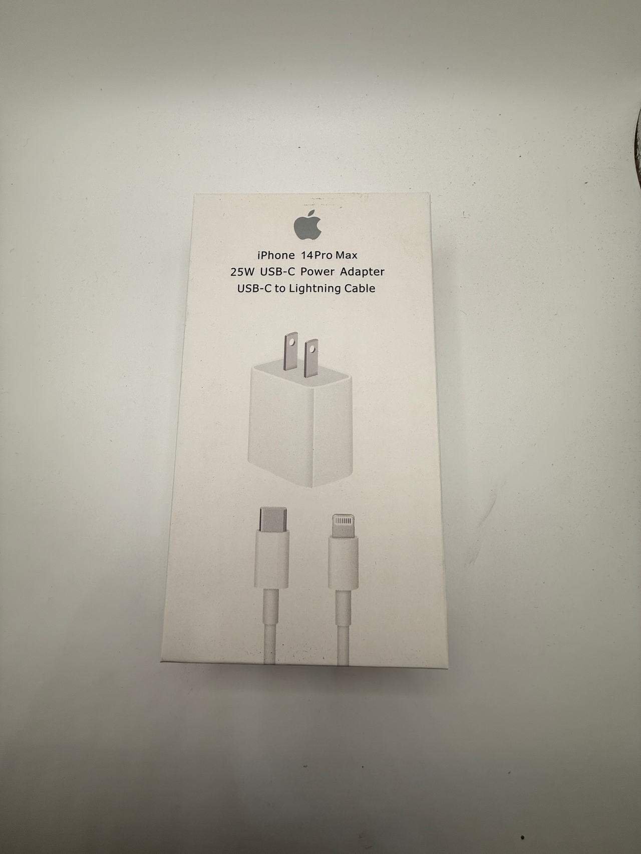Apple 25W USB-C Power Adapter with USB-C to Lightning Cable