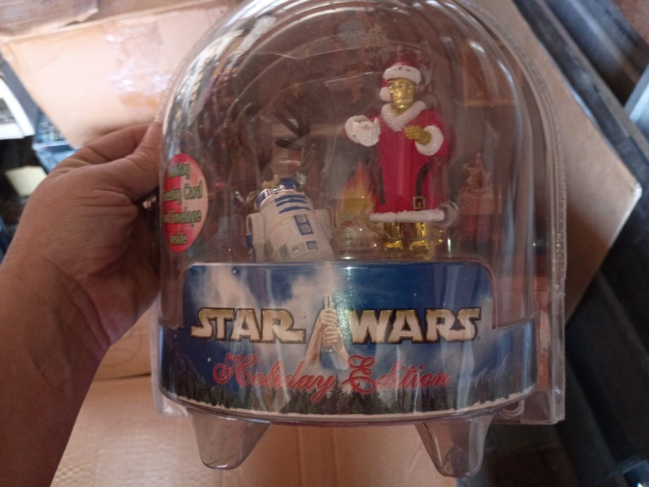 Star Wars Holiday Edition C-3PO and R2-D2 Action Figure Set