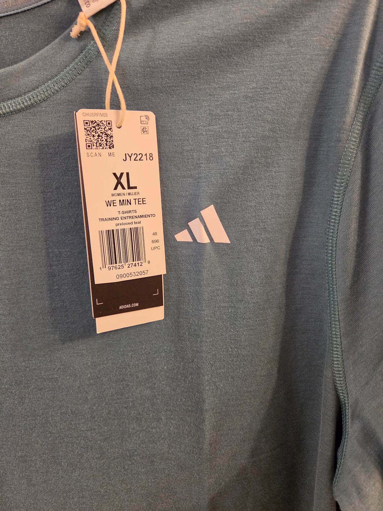 adidas Women's Climacool Cropped Top sz X-Large
