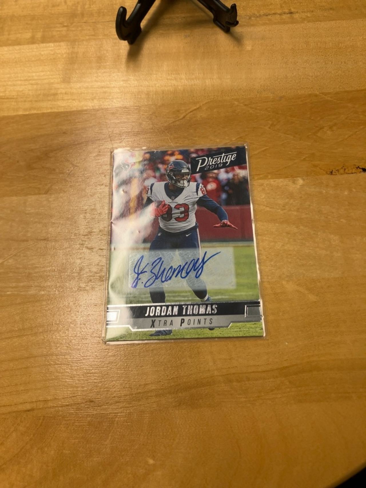 Panini Prestige Jordan Thomas Xtra Points Autograph #64