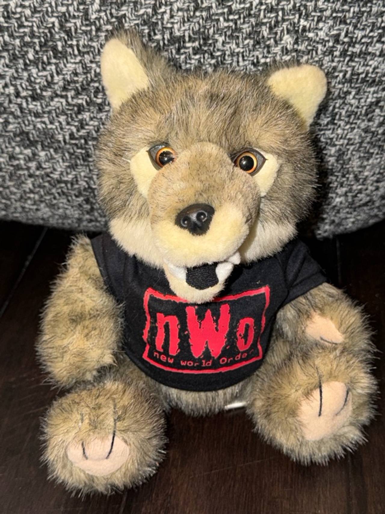 WCW NWO Wolfpack Plush Wolf