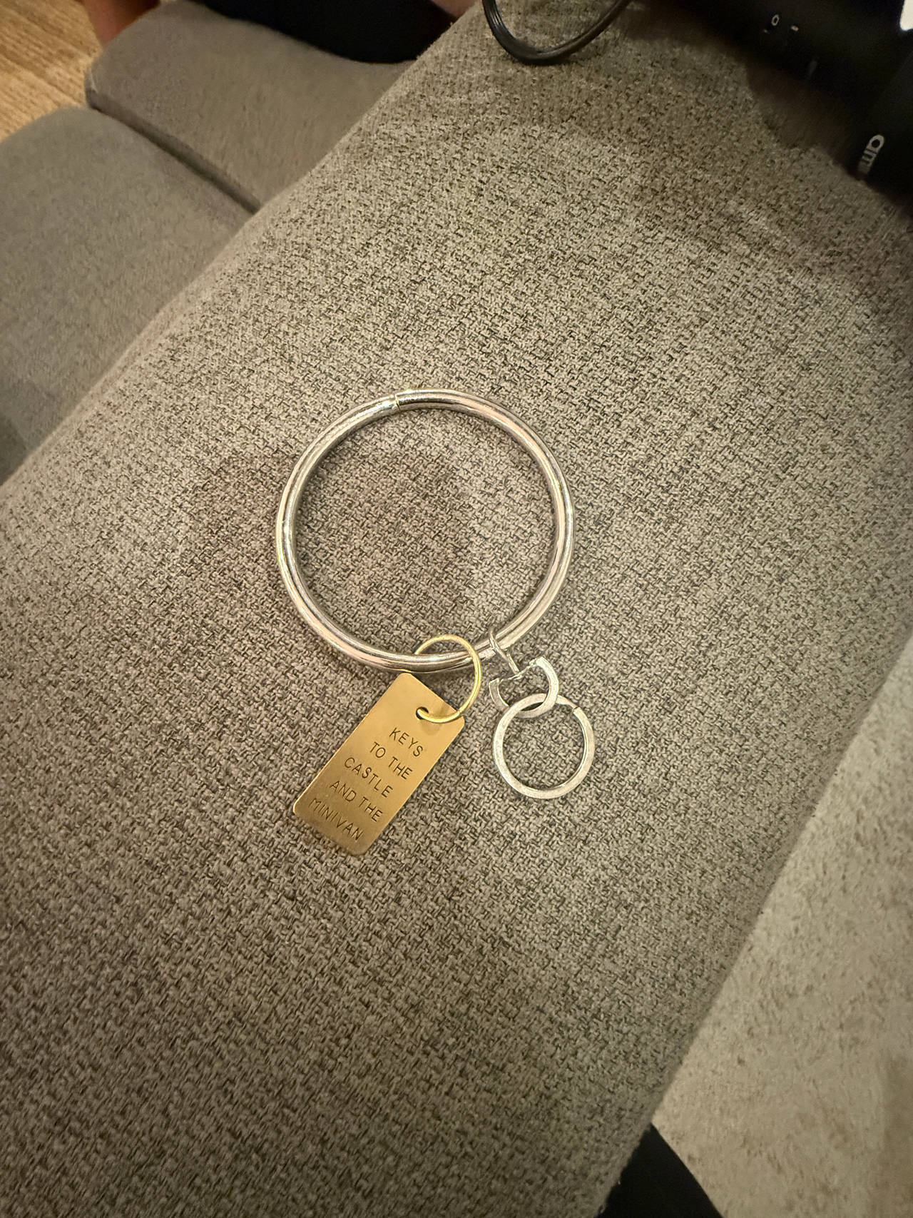 Keys To The Castle And The Minivan Key Ring *FINAL SALE*