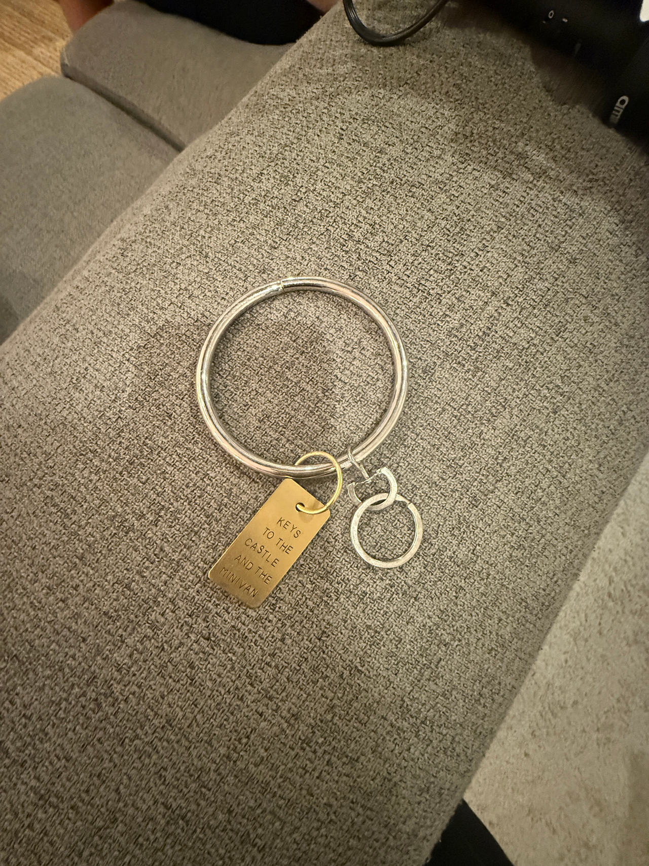 Keys To The Castle And The Minivan Key Ring *FINAL SALE*