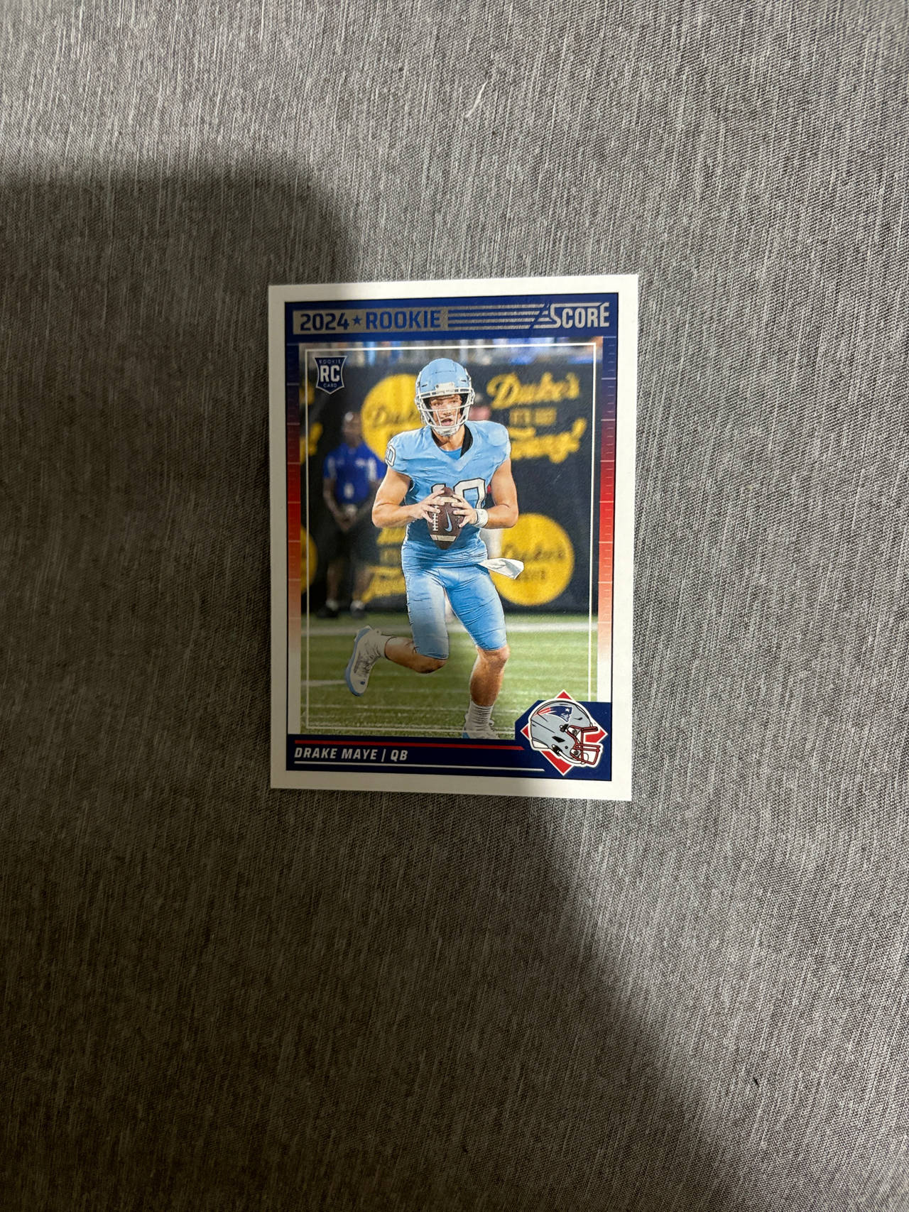 2024 Score Panini Rookie Football Drake Maye Rookie Card