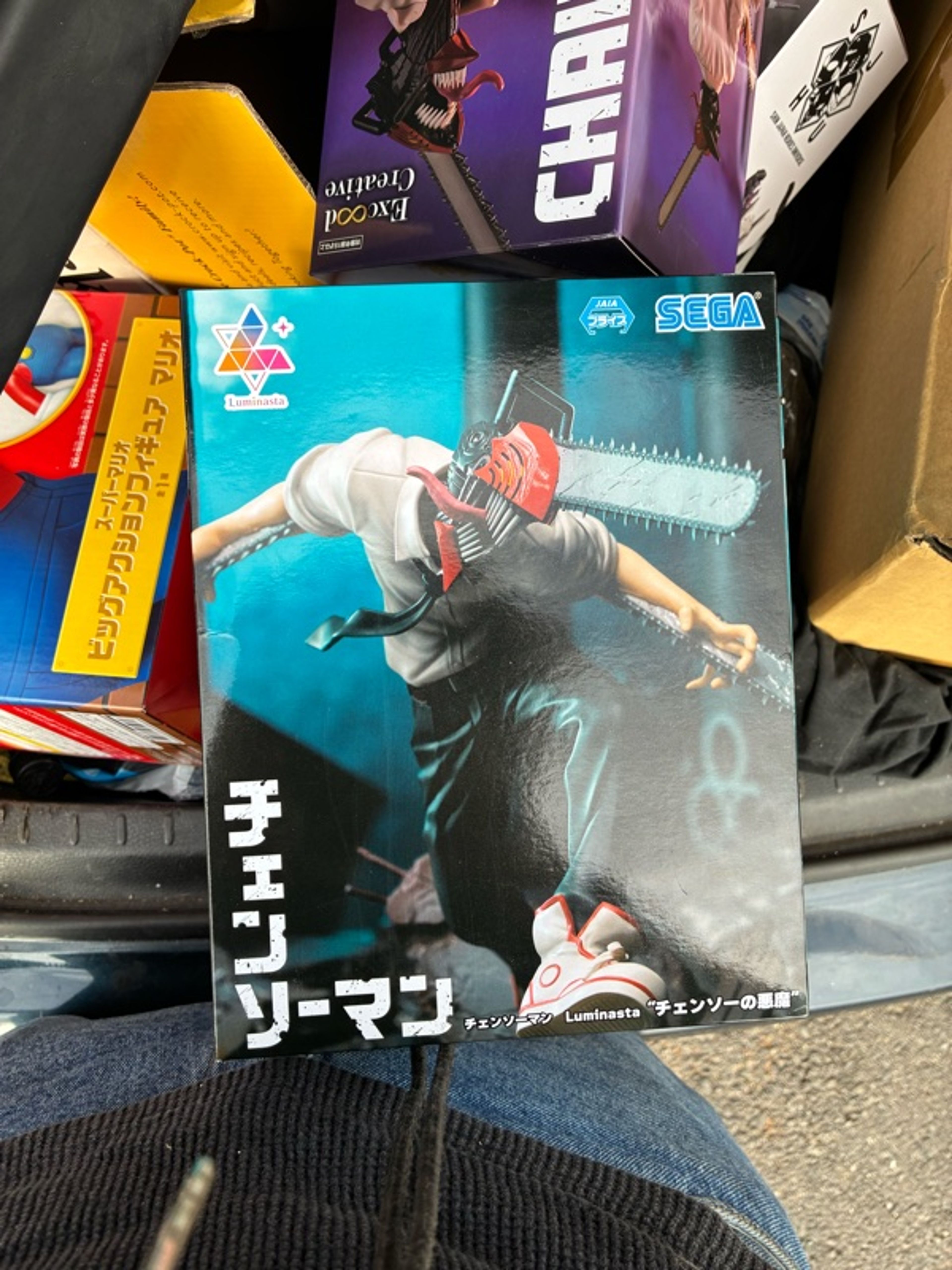 SEGA Chainsaw Man Luminasta Figure