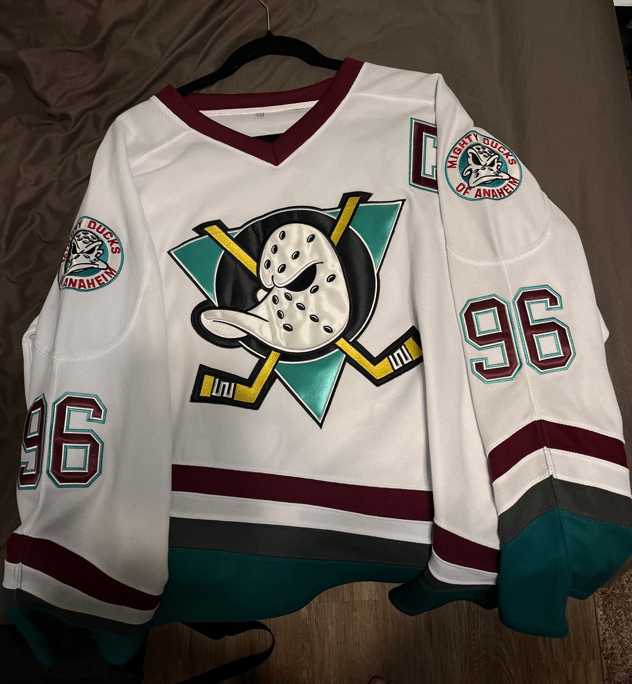 Anaheim Mighty Ducks Hockey Jersey