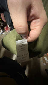 Gilli Olive Green Draped Neck Blazer Size Large Women’s - Image 2