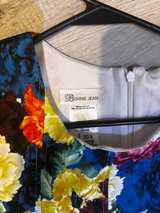 Girls Bonnie Jean Size 20 Husky Floral Fit and Flare Dress - Image 3