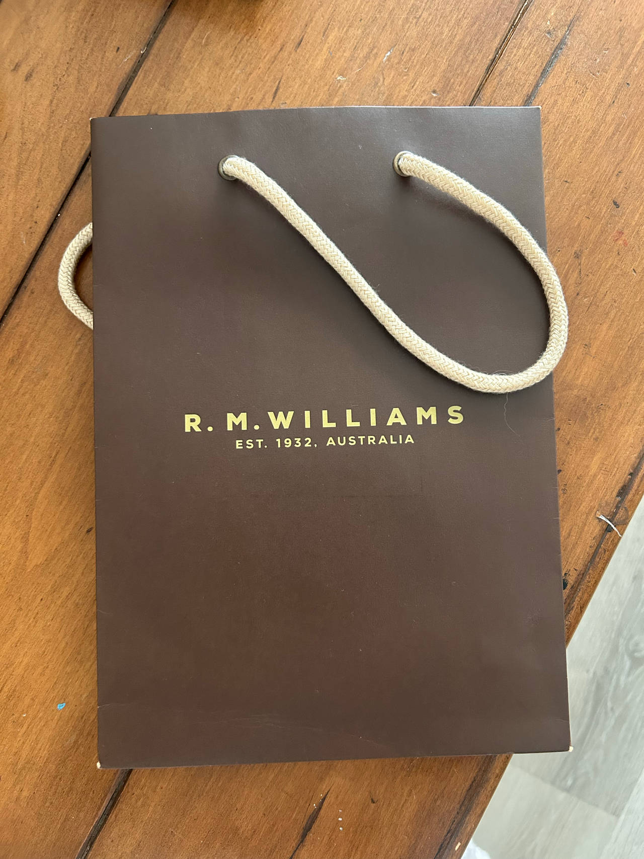 R.M. Williams Shopping Bag