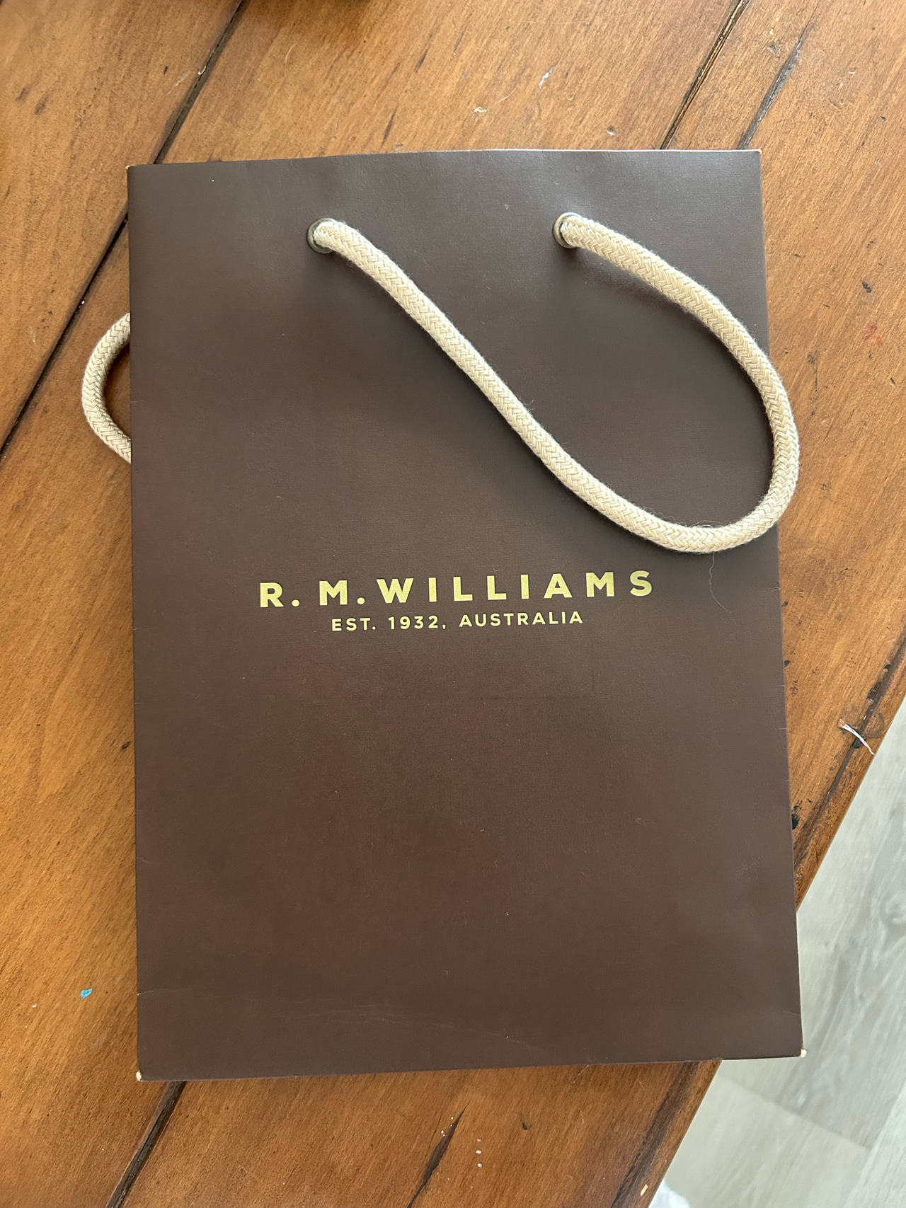 R.M. Williams Shopping Bag