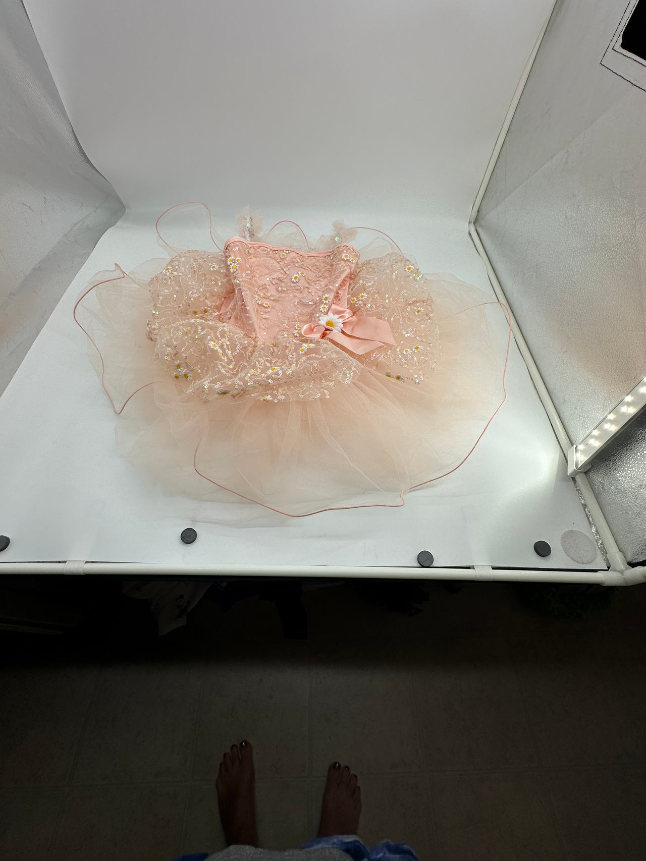 Kids size Sc Pink Sequin Ballet Tutu Dress