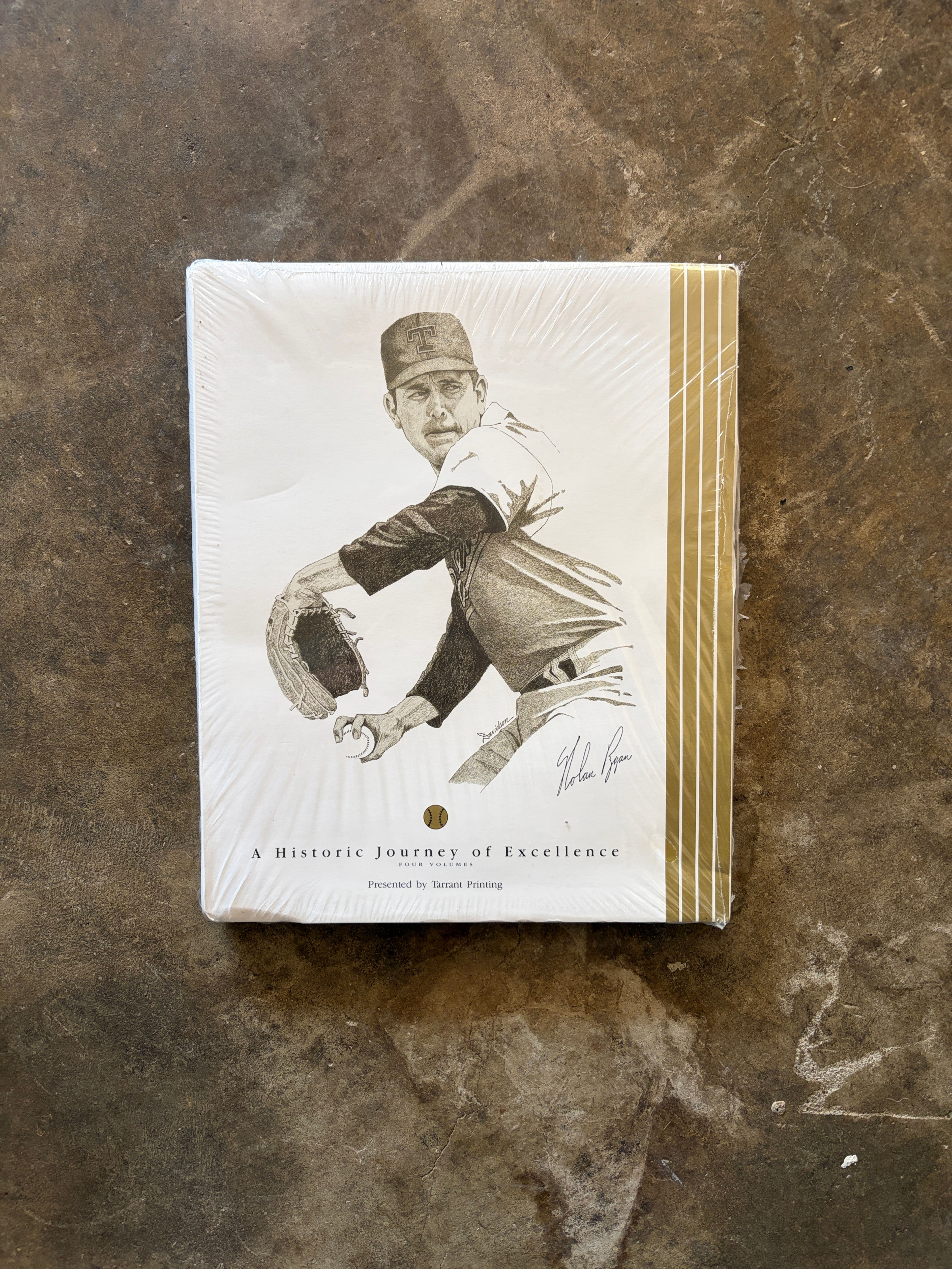 Nolan Ryan: A Historic Journey of Excellence Four Volume Set