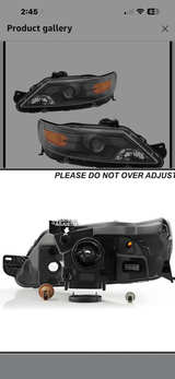Spec-D Tuning Black Smoked Projector Headlights for Ford Fusion 2010-2012 - Image 1