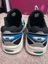 ASICS Gel-1130 Black Green Silver Size US 11 - Image 2