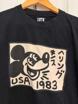Uniqlo UT Mickey Mouse x Keith Haring Graphic T-Shirt Small - Image 5