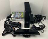 Xbox 360 S Kinect 320 GB 2 Controllers 6 Games Minecraft Lego - Image 1
