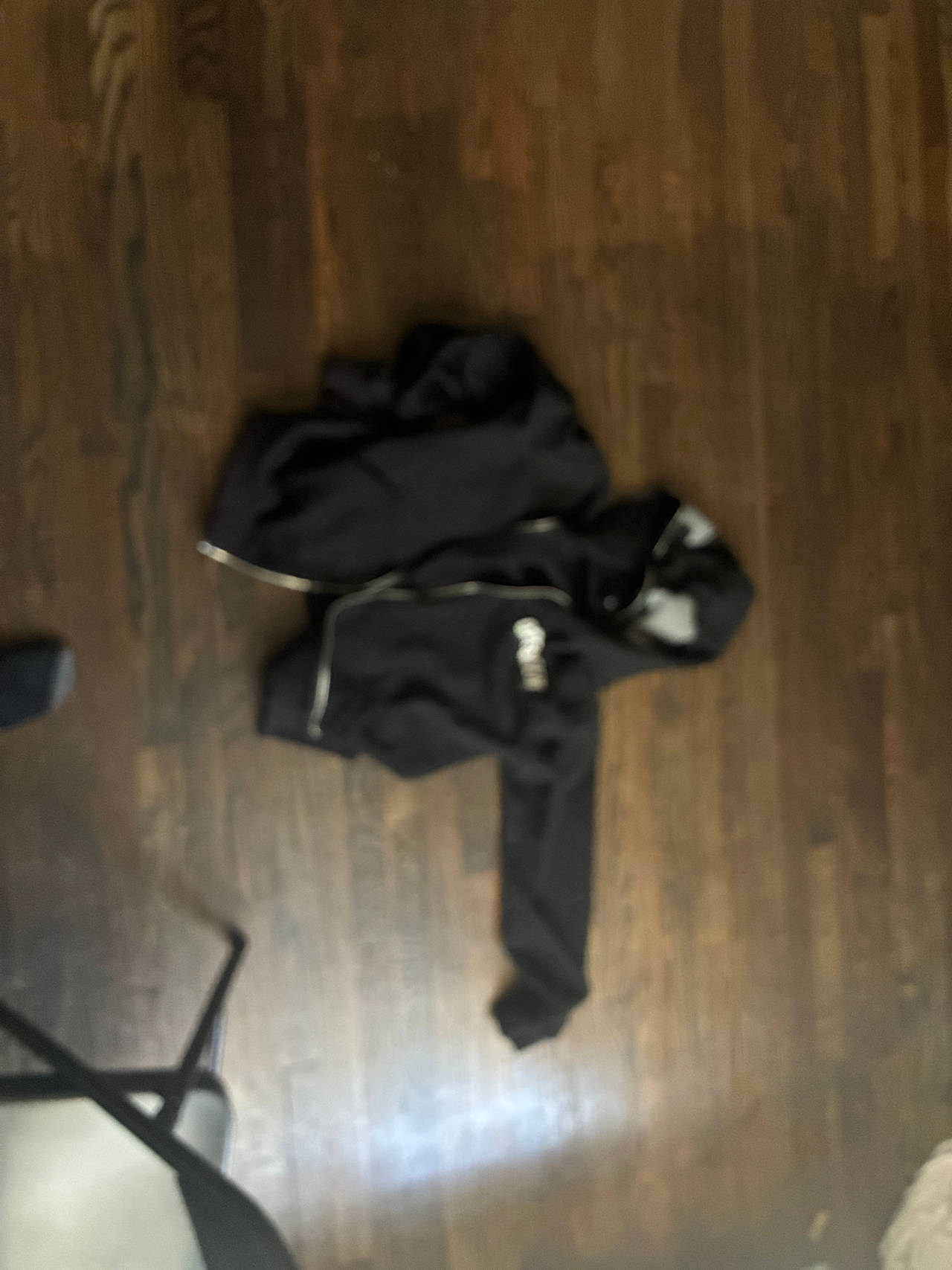 Black Zip-Up Hoodie