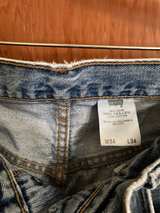 Distressed Light Wash Jeans Levi-Strauss 501 Vintage. - Image 2