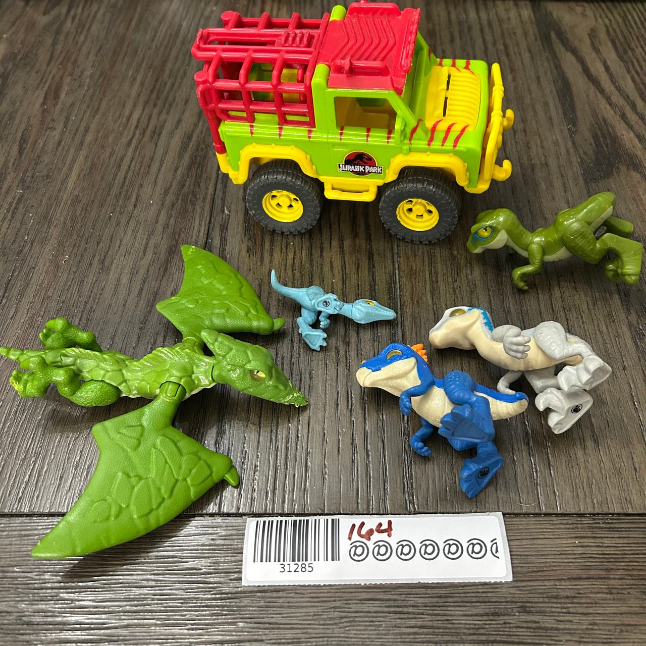 Jurassic Park Truck and Mini Dinosaur Figure Set