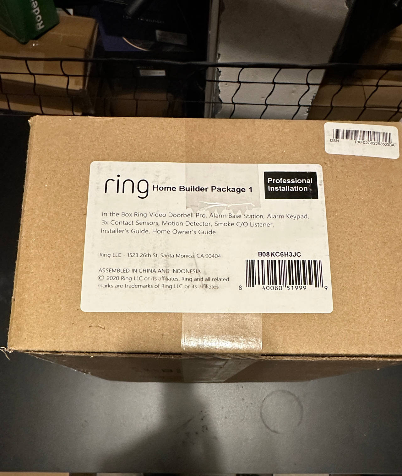 Ring Home Builder Package 1 Security System