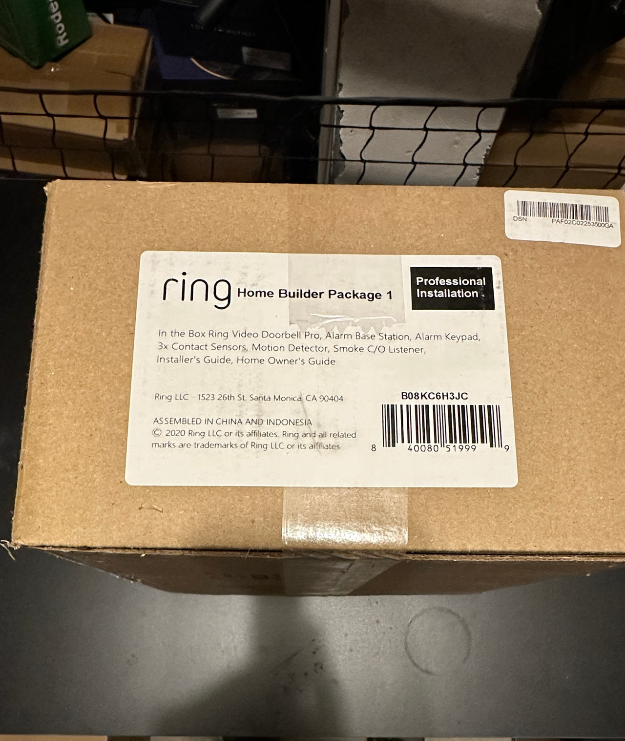 Ring Home Builder Package 1 Security System