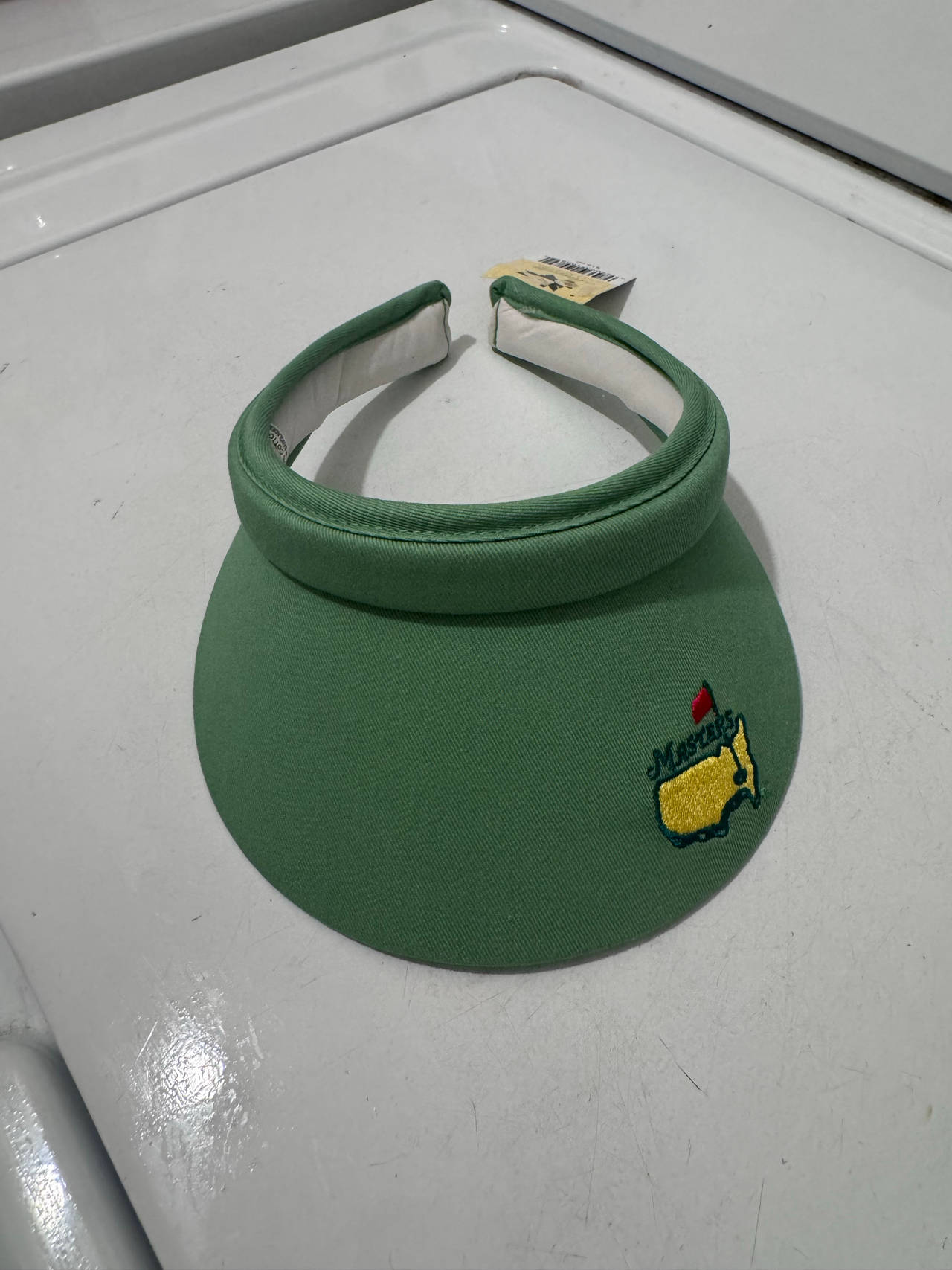 Masters Tournament Green Clip-On Golf Visor