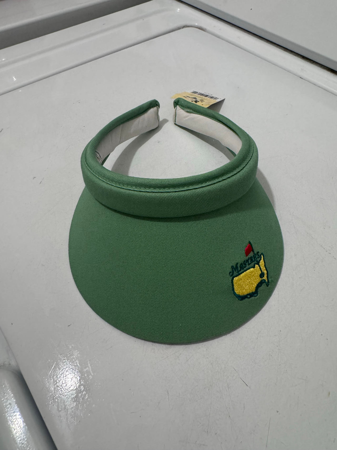 Masters Tournament Green Clip-On Golf Visor
