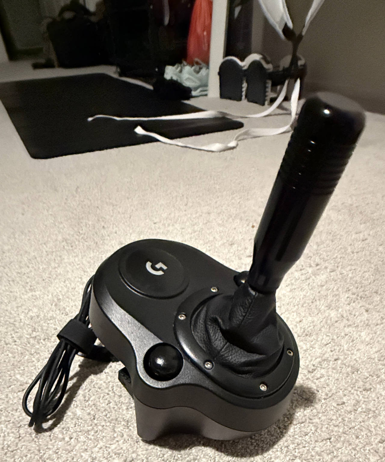 Logitech G Driving Force Shifter with Custom Knob