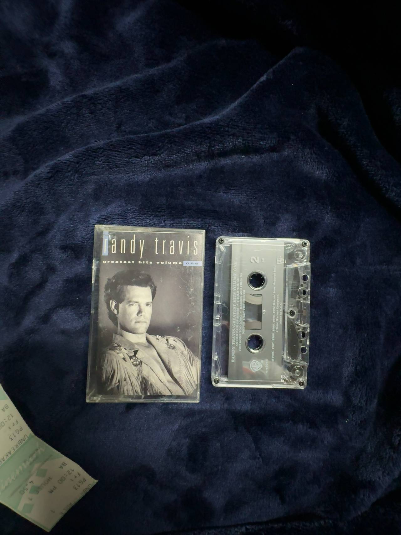 Randy Travis Greatest Hits Volume One Cassette