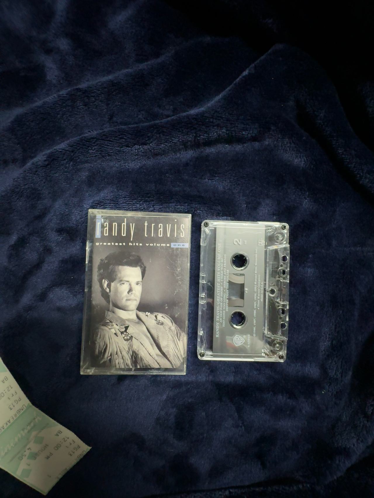 Randy Travis Greatest Hits Volume One Cassette
