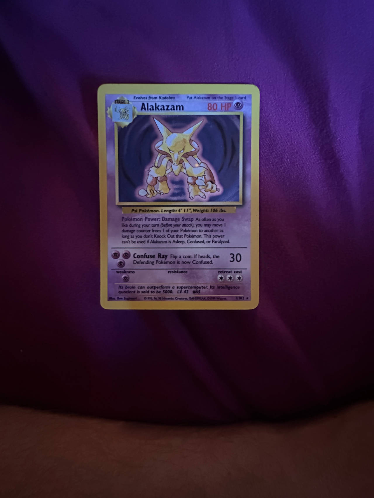 Alakazam Pokémon Card