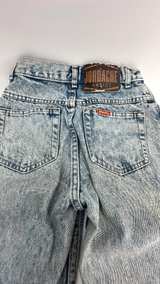 Jordache Vintage Acid Wash Bow Jeans - Image 5