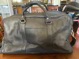 Latico NJUSA Black Leather Tote Travel Bag - Image 8