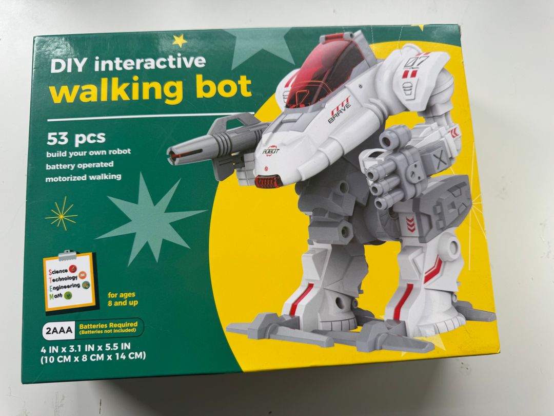 DIY Interactive Walking Bot