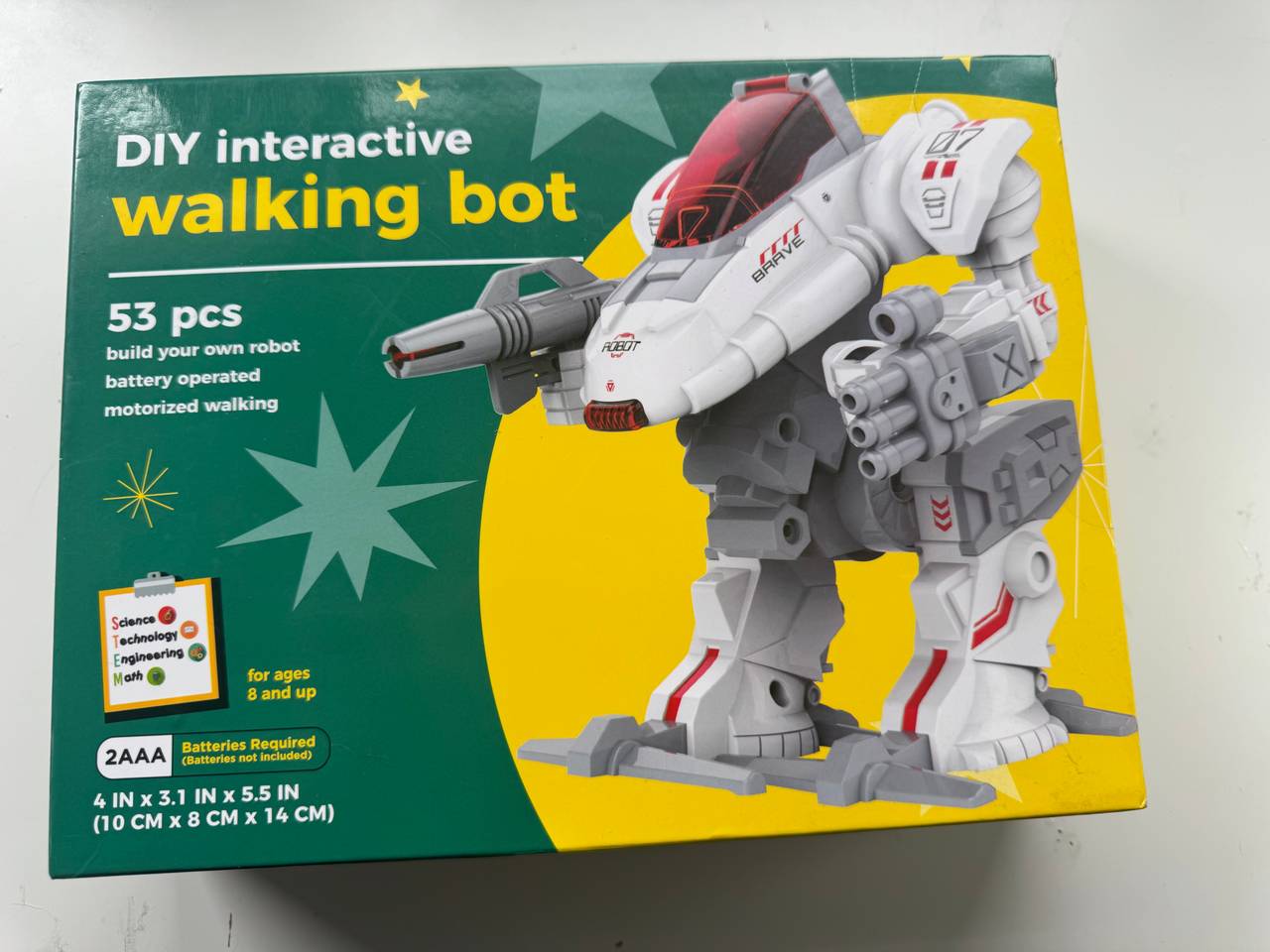 DIY Interactive Walking Bot