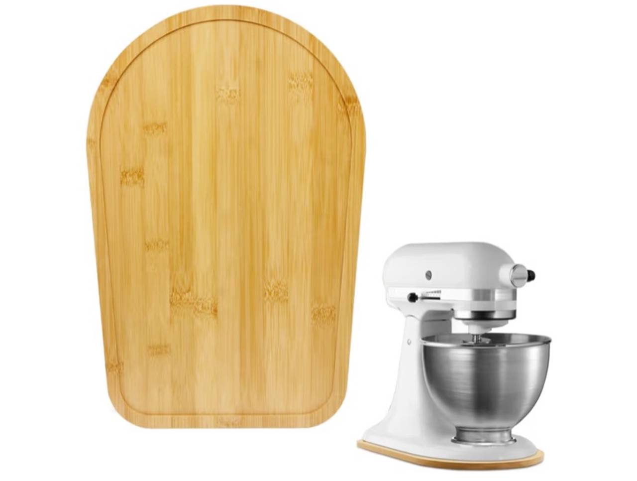 Bamboo Compatible with Kitchen aid 4.5-5 Qt Bamboo Mixer Slider 